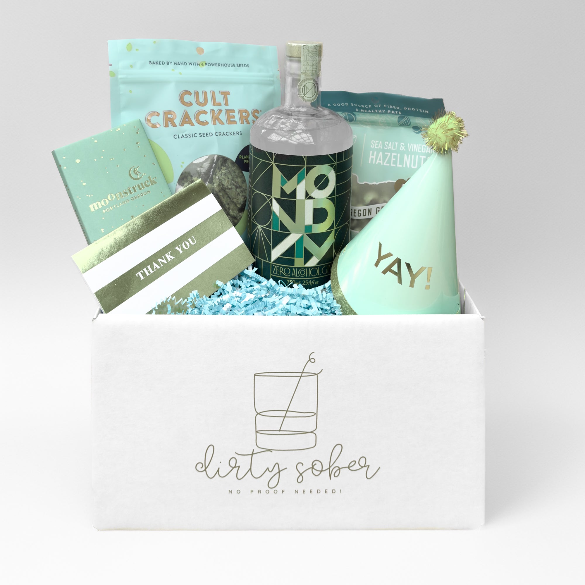 Non-Alcoholic Monday Gin Gift Box-Sober Curious