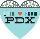 With Love, From PDX logo