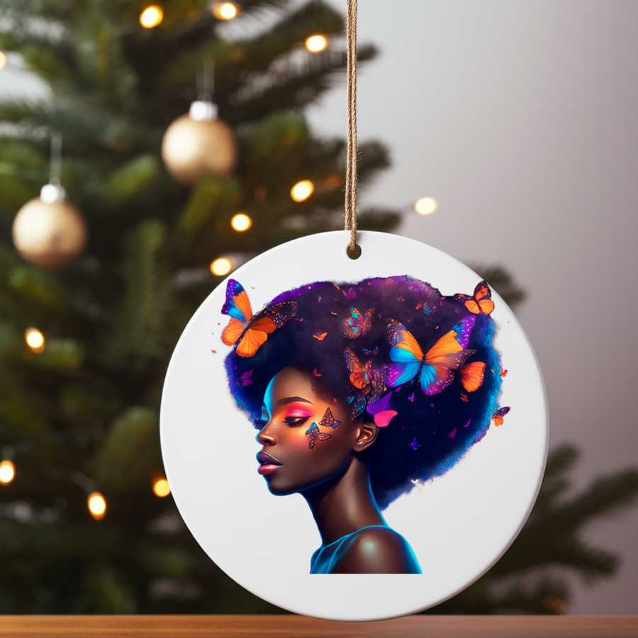 Black Girl Magic Ornament