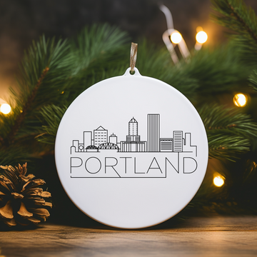 Portland Cityscape Ornament